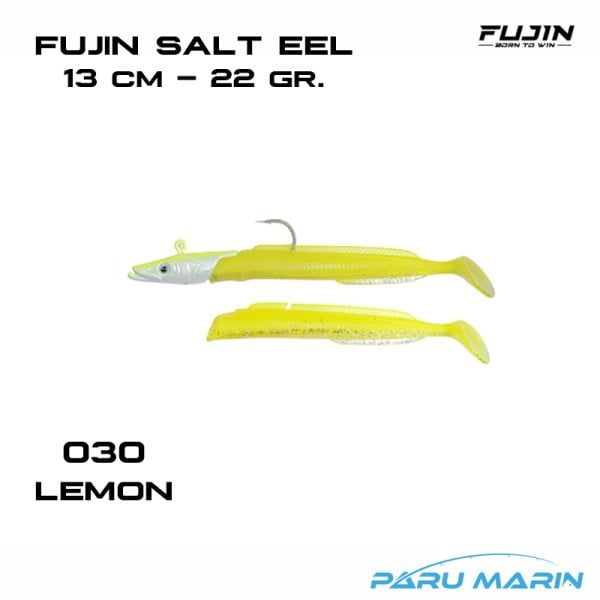 Fujin Salt Eel 13cm 22gr x2 Silikon Yem 030 Lemon