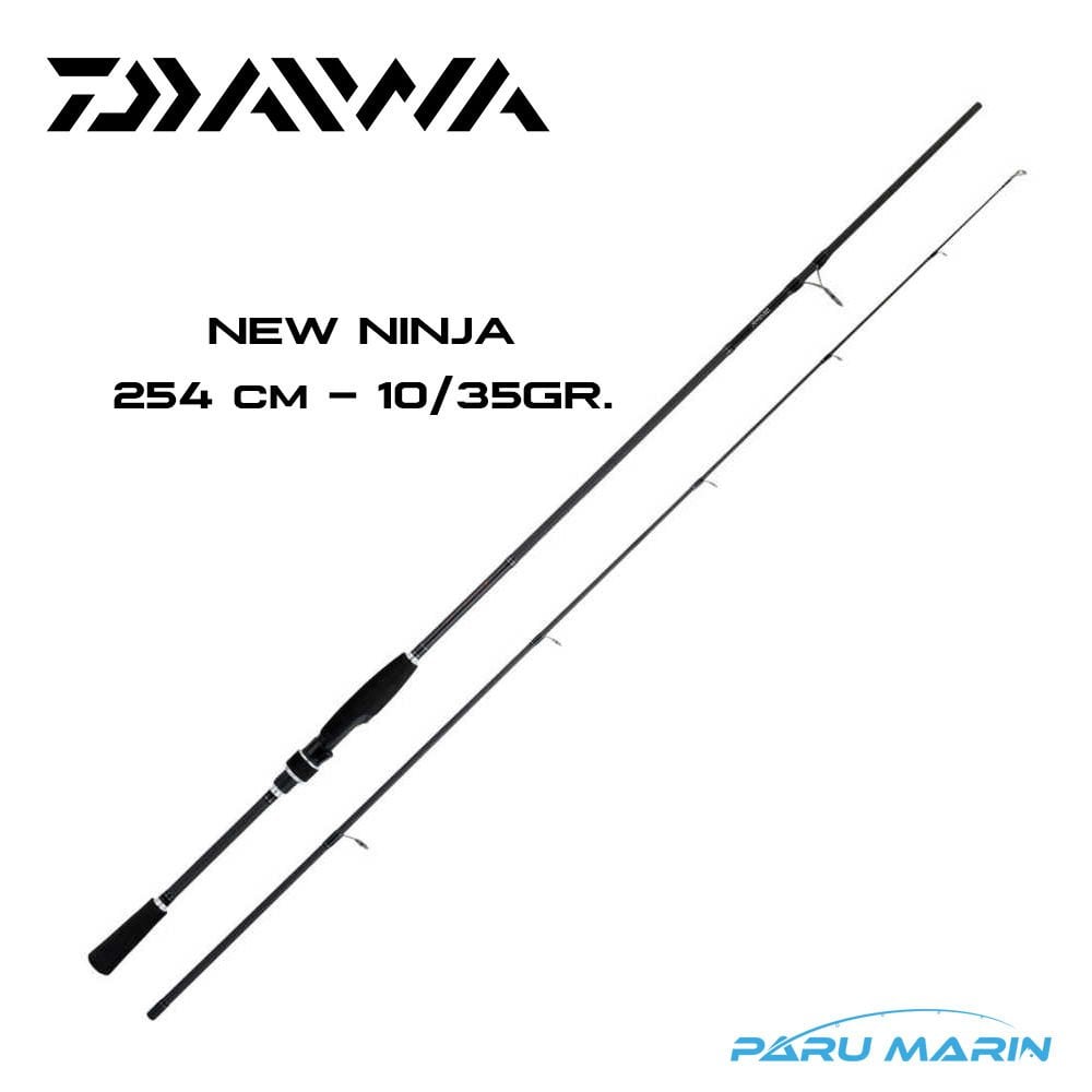 Daiwa New Ninja 254cm 10-35gr. Spin Kamış (NJ842MHFSBI)