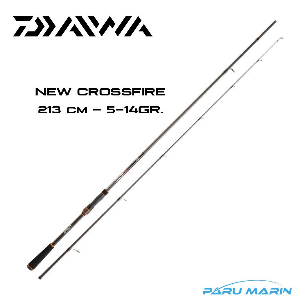 Daiwa New Crossfire 213cm 5-14gr. Spin Kamış (CF702LFSCF)