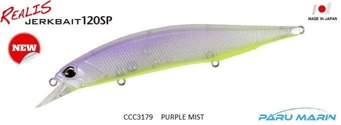 Duo Realis Jerkbait 120SP CCC3179 / Purple Mist