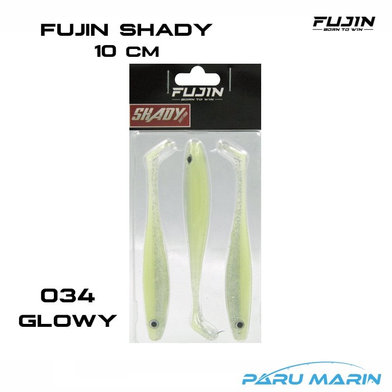 Fujin Shady 10cm Silikon Balık 034 Glowy