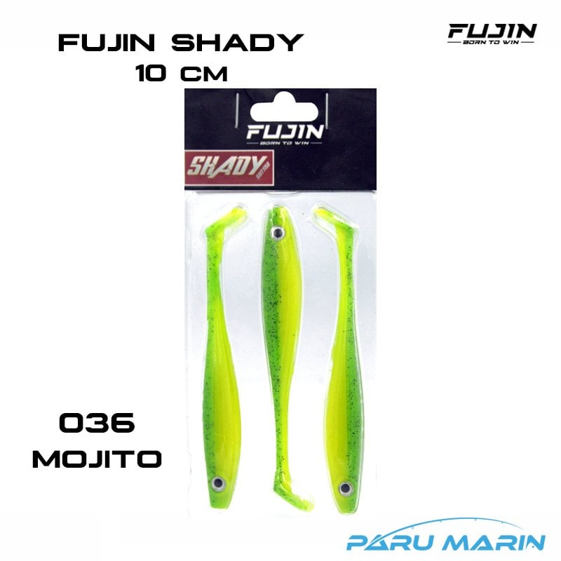 Fujin Shady 10cm Silikon Balık 036 Mojito