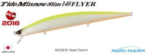 Duo Tide Minnow Slim Flyer 140 ACC0170 / Pearl Chart II