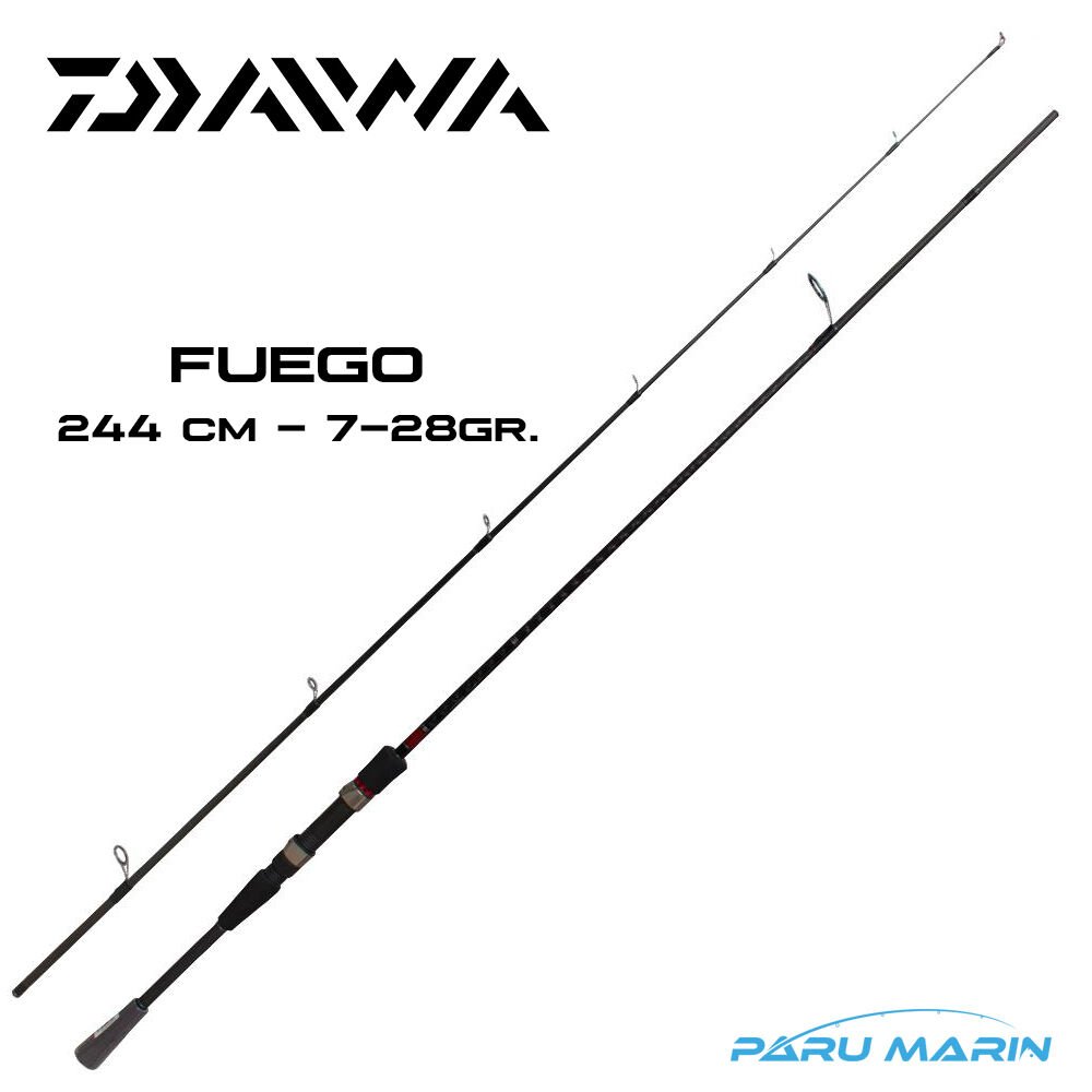 Daiwa Fuego 244cm 7-28gr. Spin Olta Kamışı (FU802MHFSAF)