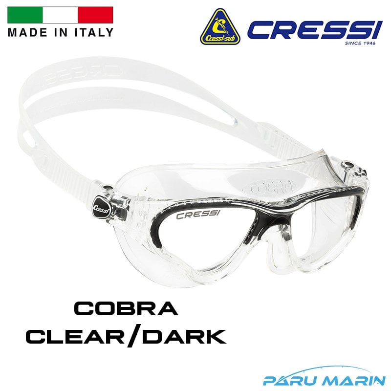 Cressi Cobra Clear / Dark Yüzücü Gözlüğü