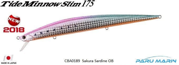 Duo Tide Minnow Slim 175 DBA0189 / Sakura Sardine OB