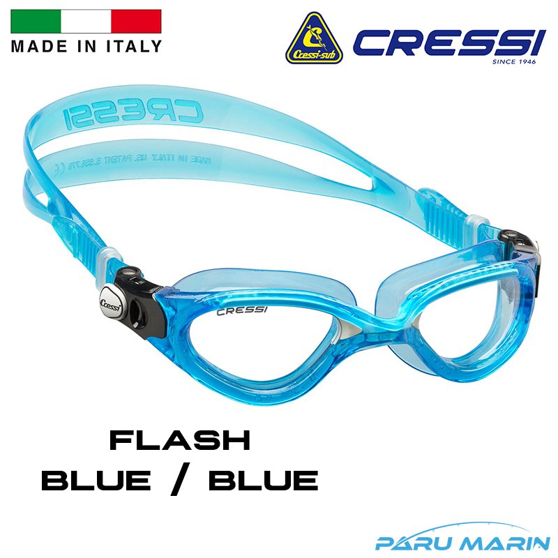 Cressi Flash Blue / Blue Yüzücü Gözlüğü