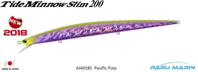 Duo Tide Minnow Slim 200 AJA0181 / Pasific Purp