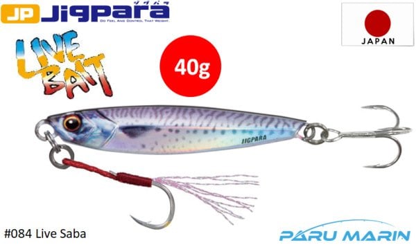 Major Craft Jigpara Short JPS-40gr #84 Live Saba