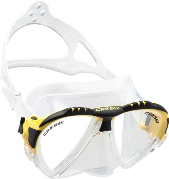 Cressi Matrix Yellow Dalış ve Yüzme Maskesi
