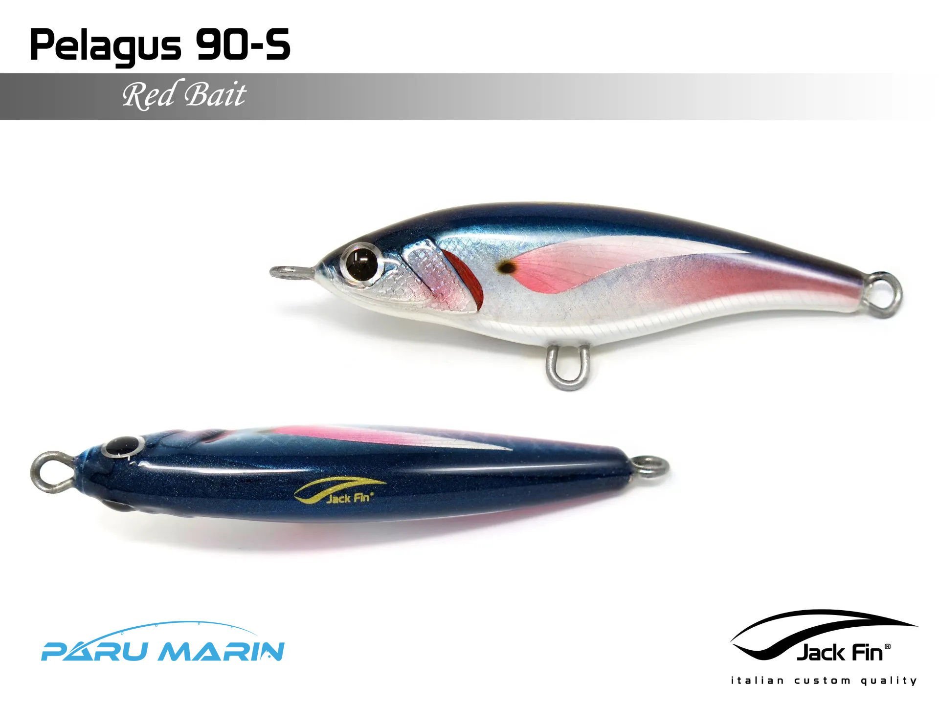 Jack Fin Pelagus 90-S Sahte Yem Red Bait