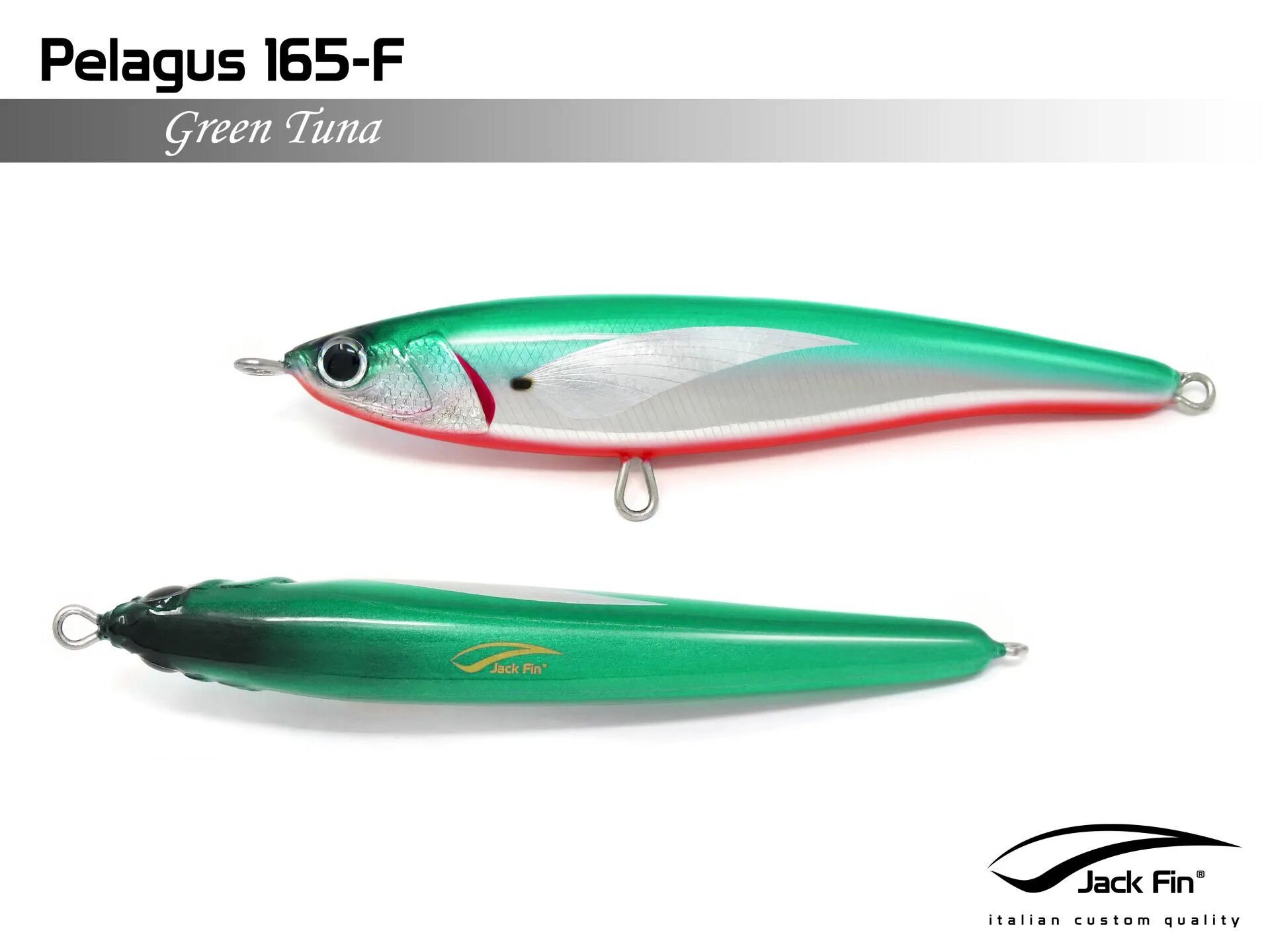 Jack Fin Pelagus 165-F Sahte Yem Green Tuna