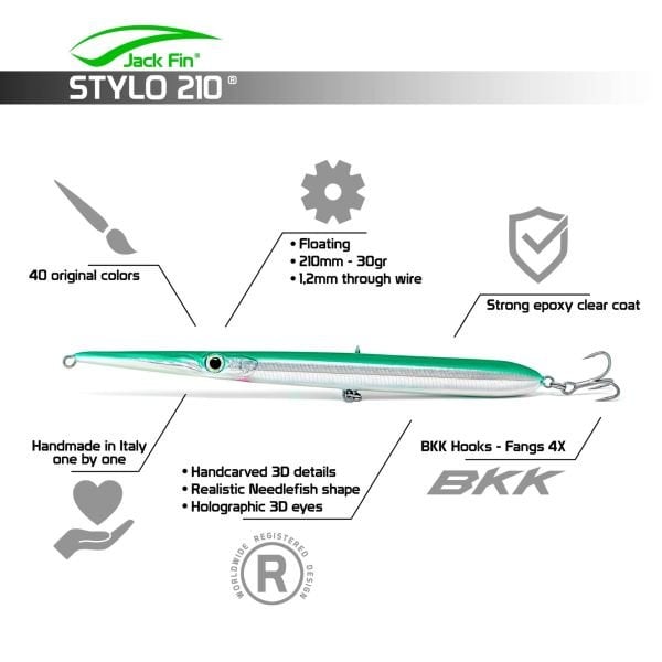 Jack Fin Stylo 210 Sahte Yem Fusilier