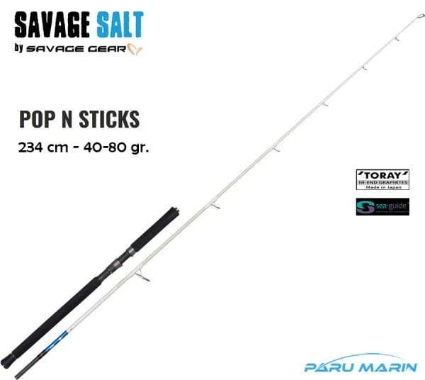 Savage Gear Salt 1DFR 234cm 40-80gr Pop n Stick Kamış
