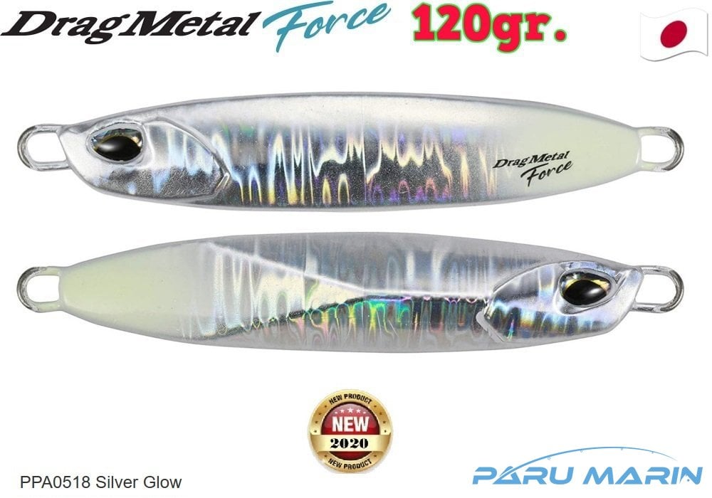 Duo Drag Metal Force Jig 120gr. PPA0518 Silver Glow