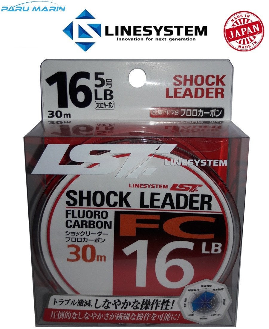 Linesystem Shock Leader FC 16Lb 0,33mm 7,5kg 30mt.