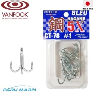 Vanfook CT-78 Üçlü İğne #1 (Heavy Duty 5X Strong)