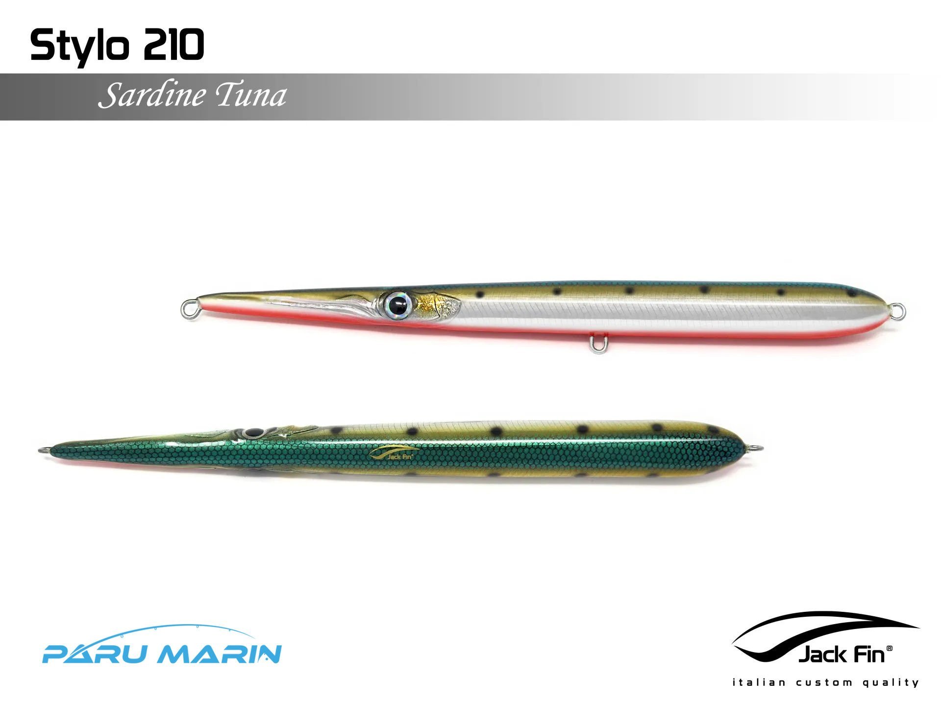 Jack Fin Stylo 210 Sahte Yem Sardine Tuna