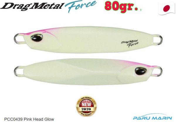 Duo Drag Metal Force Jig 80gr. PCC0509 Pink Head Glow