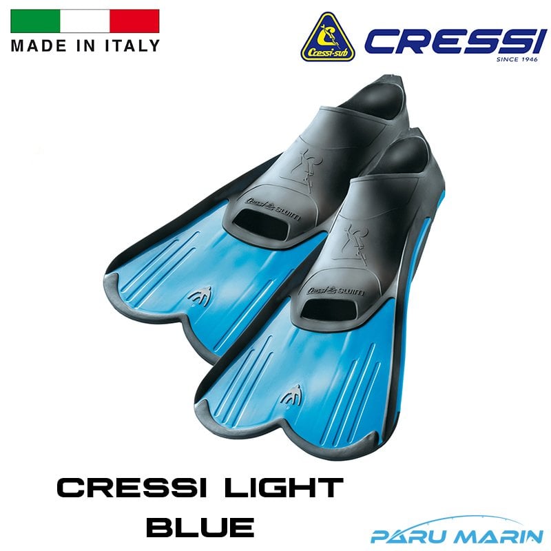 Cressi Light Kısa Yüzme ve Havuz Paleti Mavi