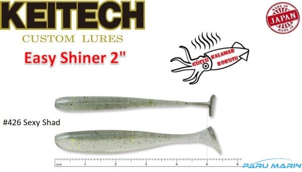 Keitech Easy Shiner 5cm-2'' #426 Sexy Shad