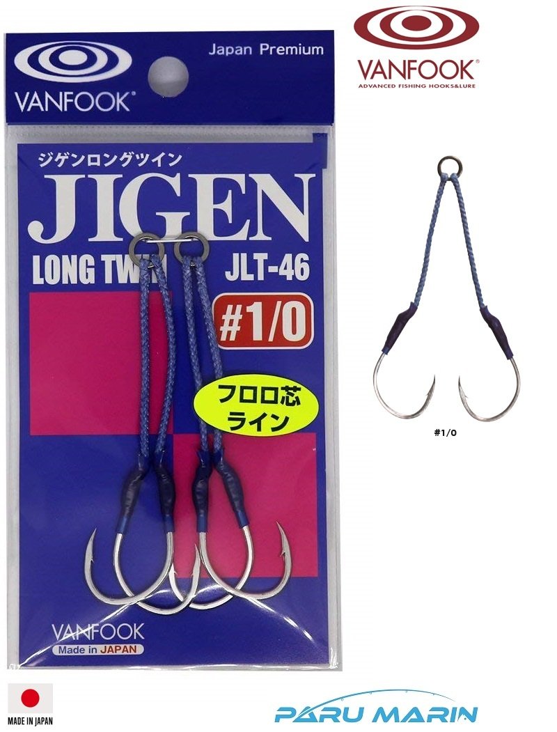 Vanfook Jigen Long Twin JLT-46 Çiftli Asist İğne #1/0