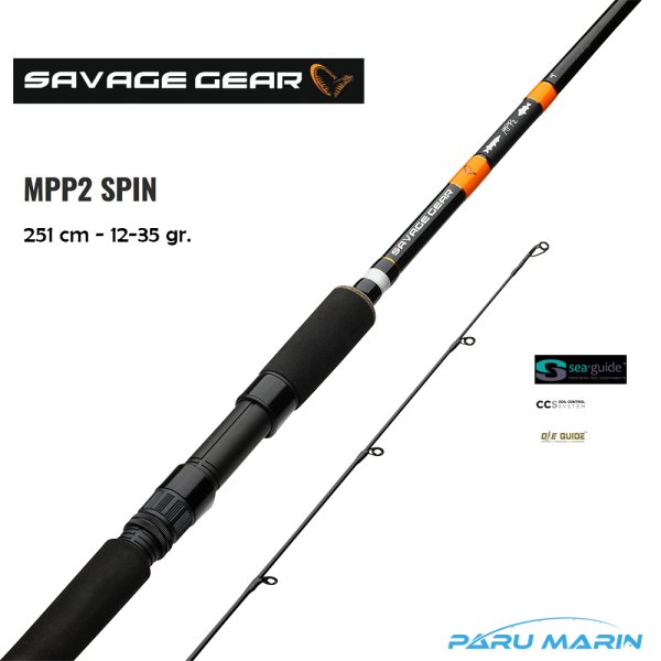 Savage gear MPP2 251cm Spin 12-35gr. Spin Kamışı