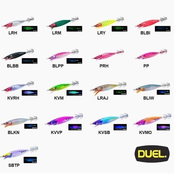 DUEL  A1709 EZ - Bait Kalamar Zokası 8cm - LRH