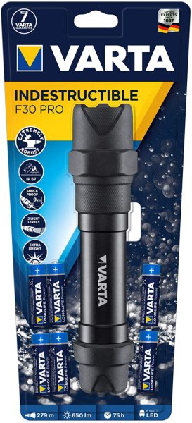 VARTA INDESTRUCTIBLE F30 PRO Led El Feneri