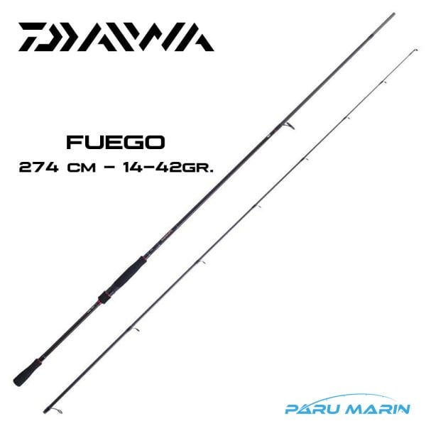 Daiwa Fuego 274cm 14-42gr. Spin Olta Kamışı (FU902HFSAF)