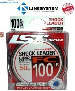 Linesystem Shock Leader FC 100LB. 50 Mt.