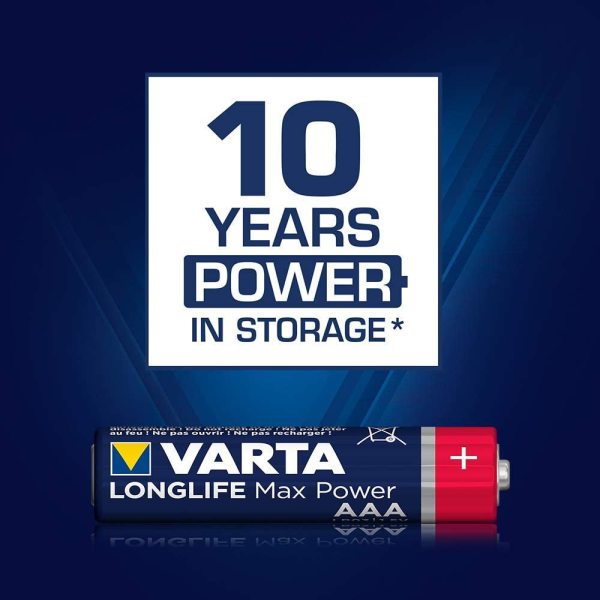 VARTA LONG LIFE MAX POWER AAA İnce Kalem Pil