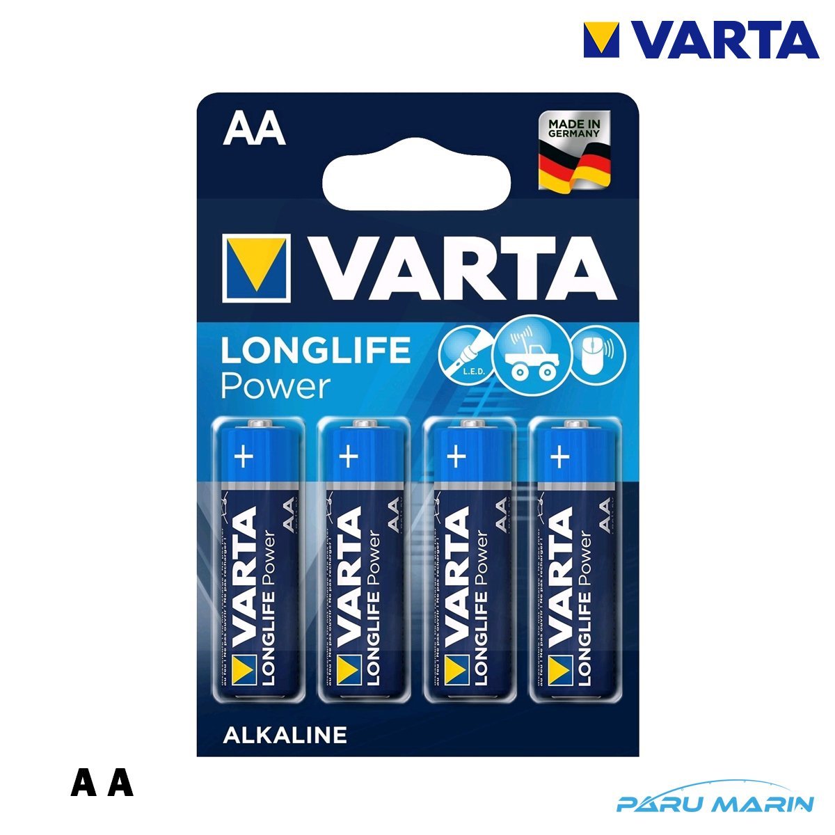 VARTA LONG LIFE POWER AA Kalem Pil