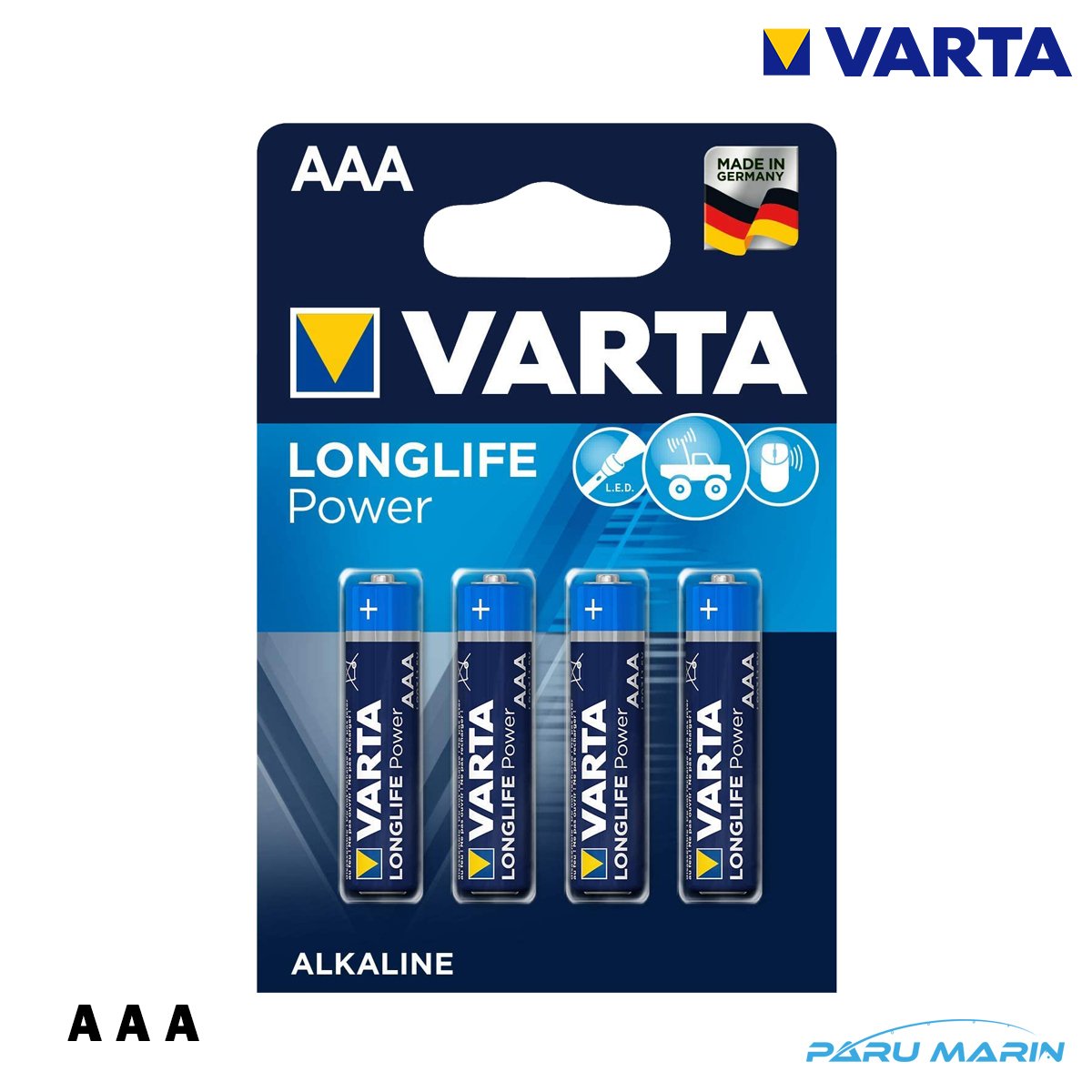 VARTA LONG LIFE POWER AAA İnce Kalem Pil