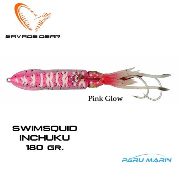 Savage Gear Swimsquid inchuku 180 gr. Pink Glow