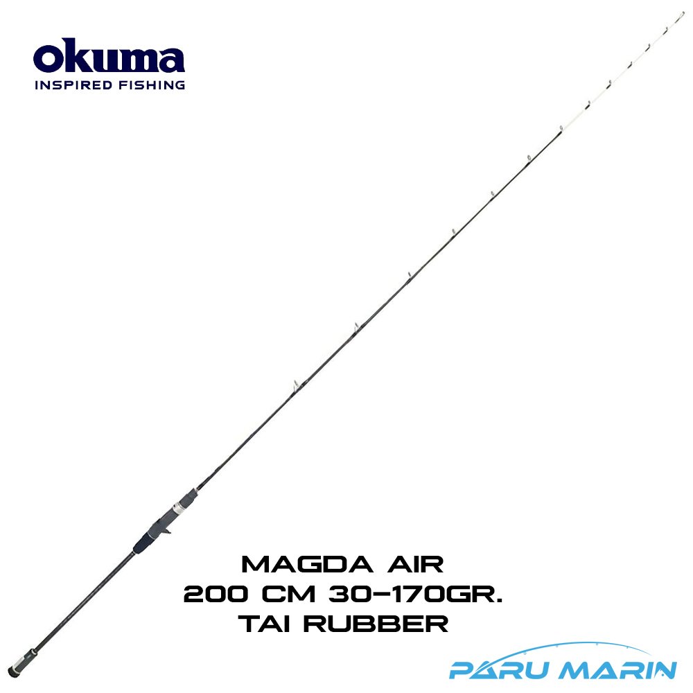 Okuma Magda Air 200cm, 30-170gr.  Tetikli Tairubber Kamışı