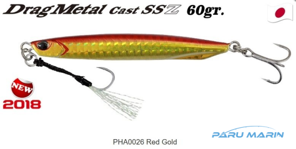 Duo Drag Metal SSZ Jig 60Gr. PHA0026 / Red Gold