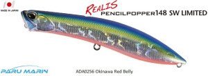 Duo Realis Pencil Popper 148SW ADA0256 / Okinawa Red Belly