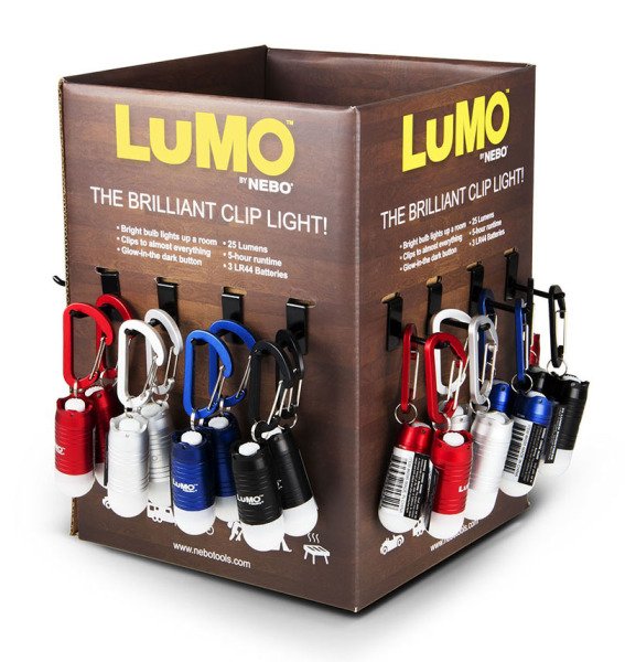 Nebo Lumo Klipsli LED Fener Anahtarlık 4 Farklı Renk Adet