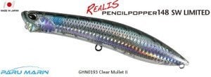 Duo Realis Pencil Popper 148SW GHN0193 / Clear Mullet II