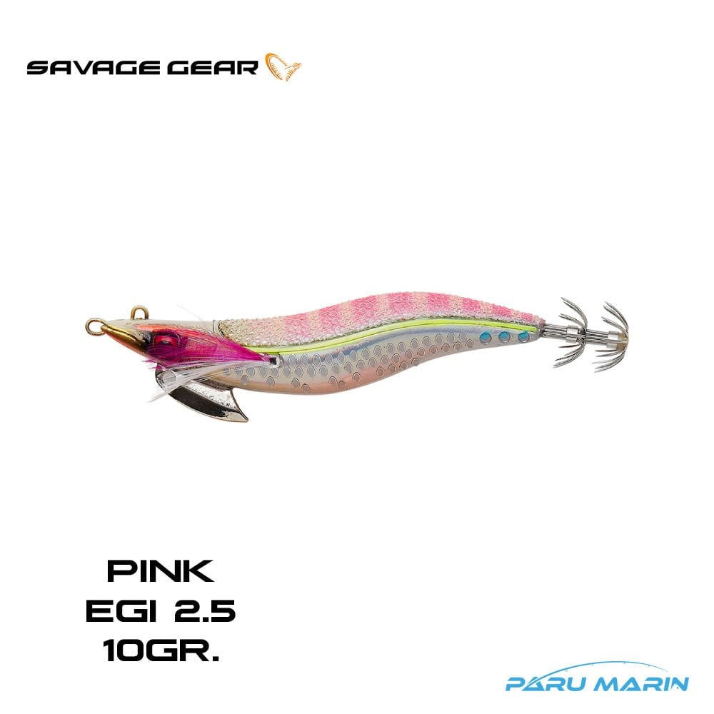 Savage Gear Squid Beat Egi Pink #2.5 10gr.