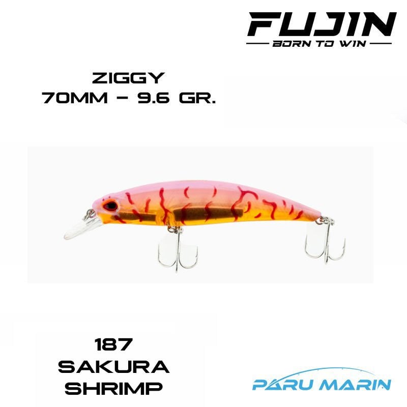 Fujin Ziggy7 Maket Balık 70mm 187 Sakura Shrimp