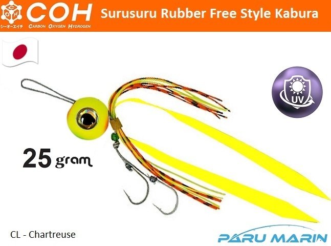 COH Kabura Slider Tai Rubber Jig Suni Yem 25gr. CL