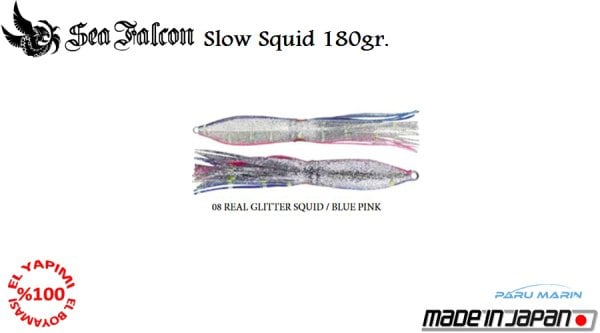 Sea Falcon Slow Squid 180gr. 16cm. 08