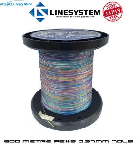 Linesystem Jigging X8 İp Misina PE 5.0 0.37mm 70lb 600mt