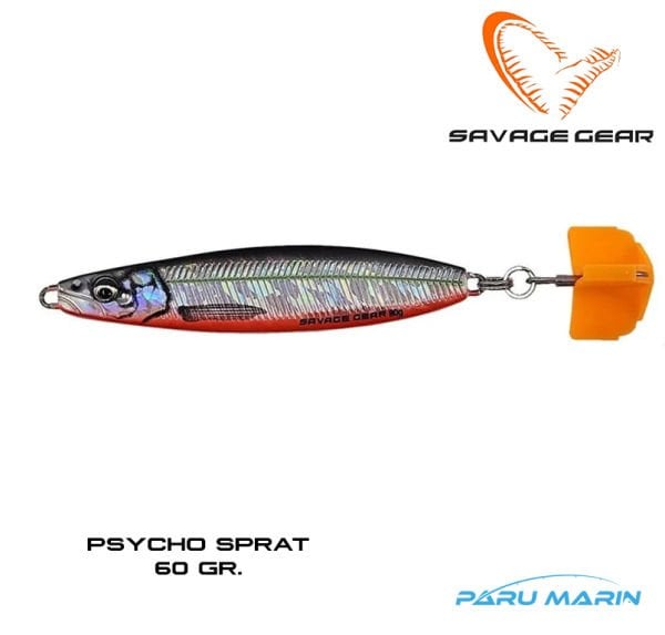 Savage Gear Psycho Sprat 60gr. Suni Yem Red N Black