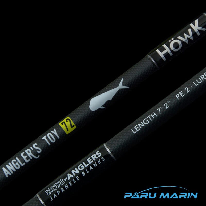 Höwk Angler's Toy 72 , 2 parça 218 cm 10-40gr. Spin Kamış