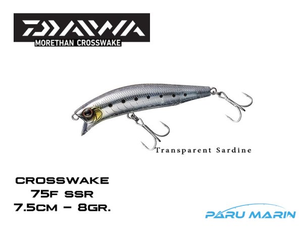 Daiwa Crosswake 75F SSR Trans Sardine