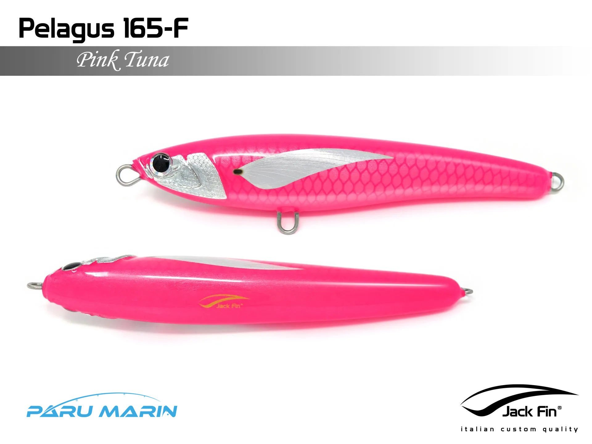 Jack Fin Pelagus 165-F Sahte Yem Pink Tuna