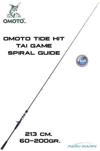 Omoto Tide Hit C70 ML Spiral Tai Game 60-200gr. Tetikli Slow Jig Kamışı